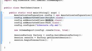 Java Hibernate Tutorial Part 14  Inheritance Mapping [upl. by Nnaesor128]