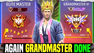 Road To Grandmaster in Solo ☠️Solo Rank Push Tips amp Tricks ✅freefire [upl. by Sorce]