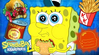 Tastiest Foods in Bikini Bottom 😋  15 Minute Compilation  SpongeBob [upl. by Riggs]