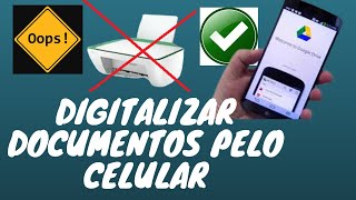 COMO DIGITALIZAR DOCUMENTOS E FOTOS PELO CELULAR 2021 [upl. by Bendick]