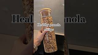 Easy amp healthy granola recipe 🌸 [upl. by Zetrauq]