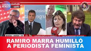 RAMIRO MARRA HUMILLÓ PERIODISTA FEMINISTA [upl. by Diarmit]