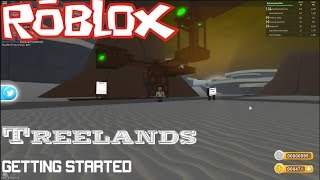 Roblox Lets play Treelands Ep 1 Getting started [upl. by Pugh6]