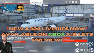 MSFS2020New Just Released Xbox Series XS A320 Liveries Addons For Gameplay By Bredok3d [upl. by Nevin649]