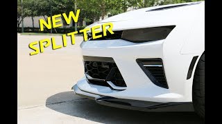 ACS ZL1 Style Splitter Install [upl. by Yehtomit]