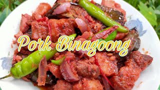 Pork Binagoongan Recipe  Binagoongang Baboy  Panlasang Pinoy  Salvoro’s Recipe [upl. by Adnilahs]