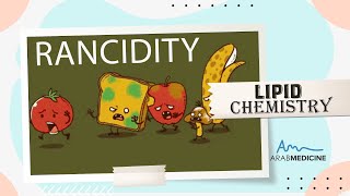 Rancidity  Lipid chemistry  Biochemistry module [upl. by Yllas]