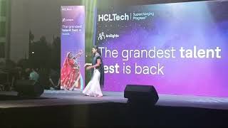 Teja Dance Performance  HCLTech Arclights Noida SEZ 126 [upl. by Yelahc]