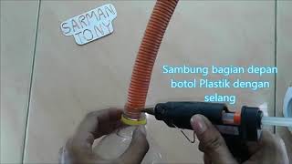 Cara Membuat Vacum Cleaner Dari Botol Plastik  Kerajinan Tangan Dari Barang Bekas [upl. by Verile]