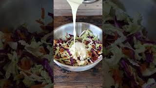 Creamy Southern style coleslaw [upl. by Atiuqihc]