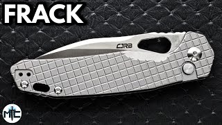 CJRB Frack Folding Knife  Full Review [upl. by Yelsnia]