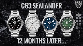 Christopher Ward C63 Sealander  12 Months Later and why Ive bought FIVE of them [upl. by Rennoc]