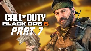 CALL OF DUTY BLACK OPS 6 Campaign Walkthrough Part 7  Ground Control FULL GAMEPLAY [upl. by Melitta]