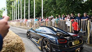 DRIVING the MAD 1200bhp Koenigsegg Agera RS [upl. by Arinaid544]