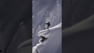 Insane ski line by markus1eder  Denali edit ski snow action sendit edm bass dubstep dj [upl. by Phonsa611]