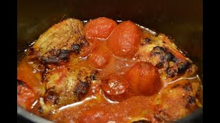 Hauts de cuissse poulet tomates extra crisp cookeo [upl. by Willmert]