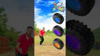 Cycle scooty toto car funny video shortsfeed youtubeshorts [upl. by Adnac]