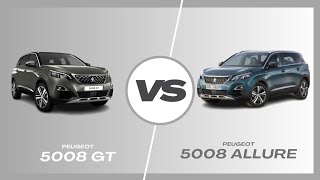 Peugeot 5008 GT Vs Peugeot 5008 Allure [upl. by Lisetta715]