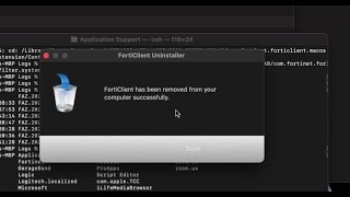 Unable to remove Forticlient watch this [upl. by Esidnac]