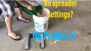 How To Calibrate A Spreader  Applying Potash To Correct Soil [upl. by Llerrit379]