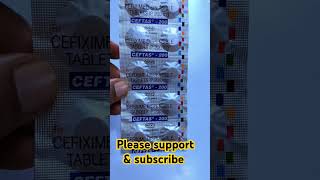 Ceftas 200 mg tablet Use antibiotics skincare youtubeshorts viralshorts ytshorts medication [upl. by Zabrine]