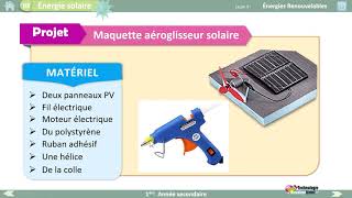 07Les Énergies Renouvelables Projet  Exercice 03 [upl. by Bunde]