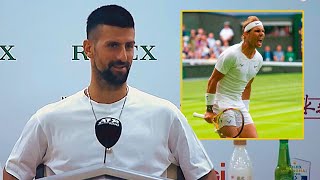 Novak Djokovic was Asked about Nadal his Response was Brilliant [upl. by Lirret]