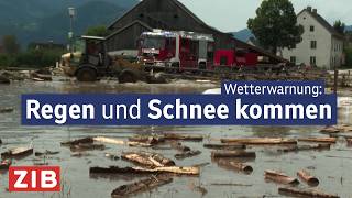 Wetterwarnung Regen und Schnee kommen nach Österreich  ZIB1 vom 11092024 [upl. by Enyluqcaj]