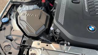 BMW M340i G20 Dinan cold air intake [upl. by Gapin]