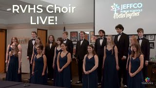 Harmonious Holidays Ralston Valley High School Choir Serenades December Board of Education Meeting [upl. by Fleming579]