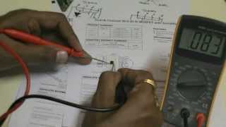 How to check MOSFET with multimeter हिन्दी [upl. by Salema]