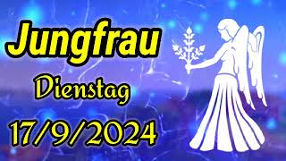 horoskop Jungfrau Dienstag 17 September 2024 [upl. by Aniad]