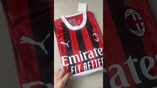 2425 AC Milan Home Kit For Saleacmilan jersey football soccer seria [upl. by Ikik]