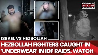 Israel Raids Hezbollah Underground Tunnels Fighters Caught In Underwear  Shocking Video Out [upl. by Abisha406]