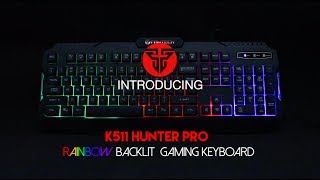 K511 HUNTER PRO Membrane Gaming Keyboard [upl. by Llezniuq]