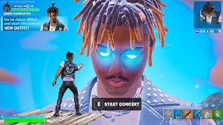 I GLITCHED To Juice WRLD In Fortnite [upl. by Neleb162]