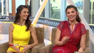 Ali Landry amp Samantha Harris foot exercises [upl. by Duster]