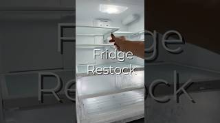 Fridge Restock 🧽fridgerestock fridgeorganization [upl. by Ara]