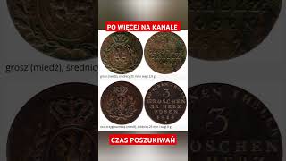 Moneta Wielkie Księstwo Poznańskie 18151848metaldetecting coins numismatic [upl. by Drahser698]