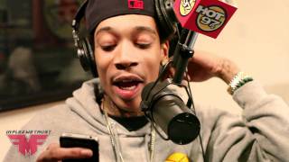 WIZ KHALIFA FREESTYLE ON FUNKMASTER FLEX SHOW [upl. by Beetner]