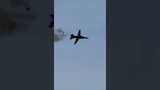 Crew ejects before plane crash at Michigan air show planecrash michigan ypsilanti [upl. by Analihp]