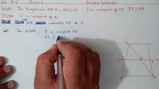 Chapter8 Ex82 Q4 Quadrilaterals  Ncert Maths Class 9  Cbse [upl. by Netnerb]