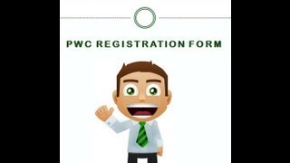 PWC Registration Form Application guidance to pass at first attempt [upl. by Yatnwahs]