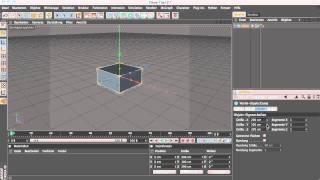 Mit Grundobjekten arbeiten  Cinema 4D 12 [upl. by Pickens9]