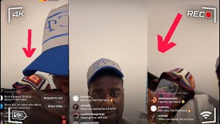 dbacon amp NIQUE IG live chilling with bae ❤️‼️ [upl. by Coulson]