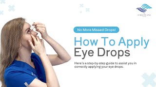 How to Apply Eye Drops Correctly  The Straits Eye Centre [upl. by Esenahs141]