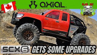 AXIAL SCX6 TRAIL HONCHO “GETS SOME ALUMINUM UPGRADES” [upl. by Arleyne]