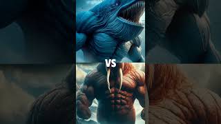 Blue whale VS Other sea creatures  Epic Battle  Wild Battles shorts [upl. by Lednor]