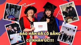 VLOG 6 TỐT NGHIỆP ĐẠI HỌC ÚC VÀ KÌ NGHỈ DƯỠNG LÃI 5 KÍ LÔ  Bảo Hân Helia [upl. by Esaele]