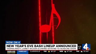 New Years Eve bash lineup announced [upl. by Ttcos384]